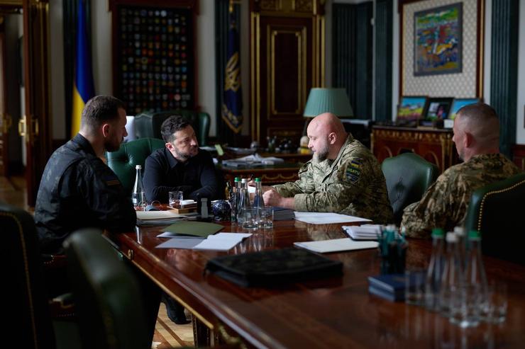 Зустріч Зеленського з військовими командирами