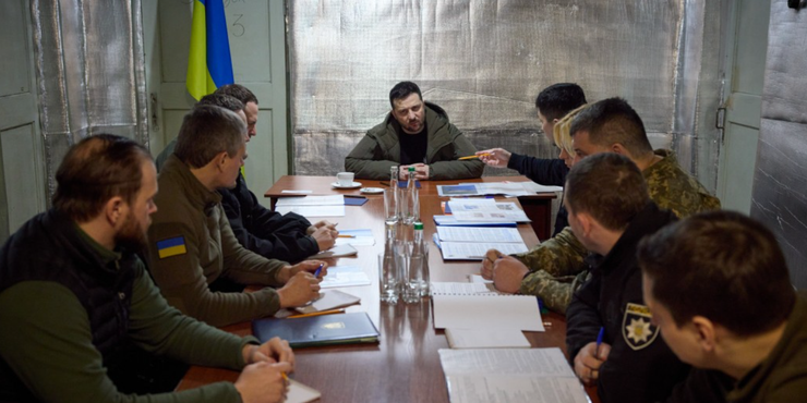 Президент Зеленський у Миколаєві зустрівся з прем'єркою Данії