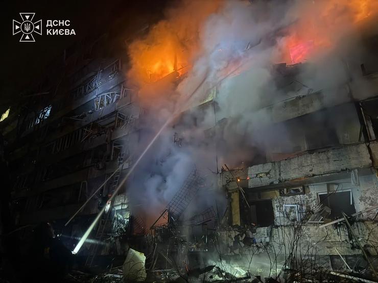 Балістичний удар по Києву