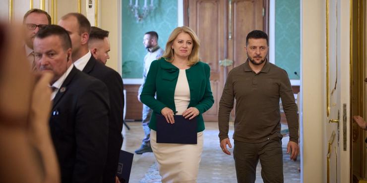 Президентка Словаччини прибула до Києва із прощальним візитом