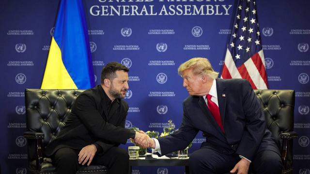 Володимир Зеленський та Дональд Трамп