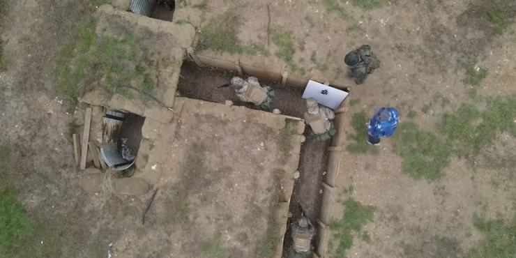 Генштаб показав, як канадські інструктори вчать бійців ЗСУ зачищати окопи від росіян