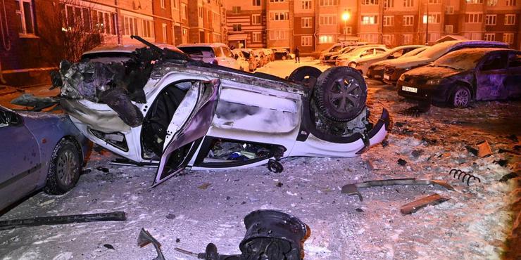 Як виглядає Бєлгород на ранок після обстрілів: ракети збивали над багатоповерхівками