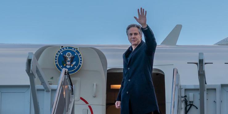 Держсекретар США Блінкен приїхав в Україну, — ЗМІ