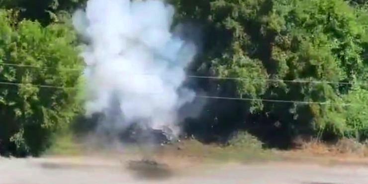 Прикордонники показали, як «мінуснули» шість автівок і мотоцикл окупантів