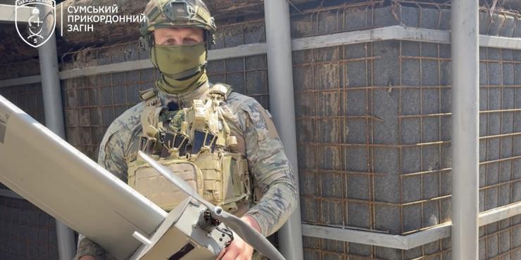 Прикордонники показали, як використовують новітні безпілотники українського виробництва
