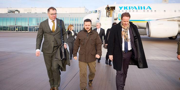 Зеленський приїхав до Німеччини для участі в Мюнхенській конференції безпеки
