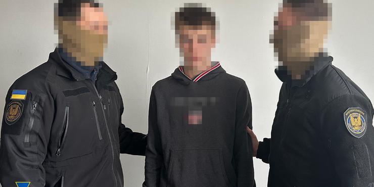У Києві затримали 16-річного хлопця, який за вказівкою РФ влаштував підрив у Дніпрі