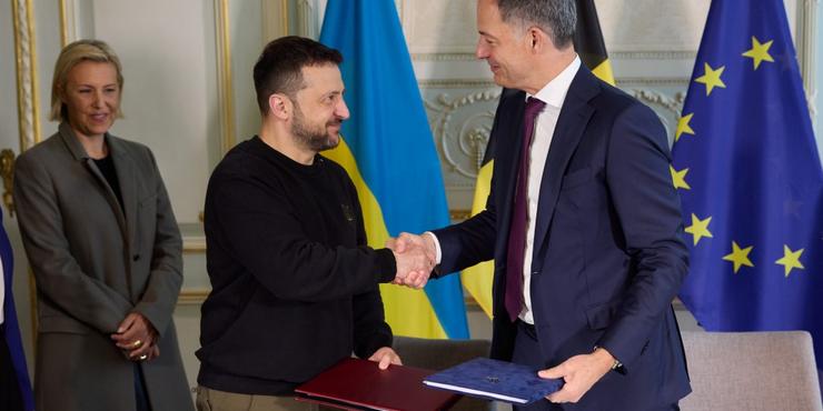 Нова сторінка відносин між Бельгією і Україною: Зеленський оголосив про підписання ще однієї безпекової угоди