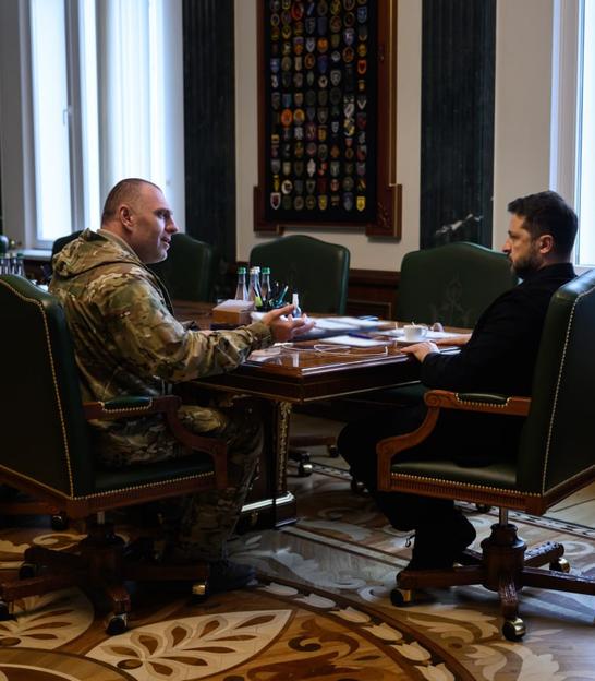 Володимир Зеленський та Василь Малюк