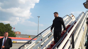 Володимир Зеленський у Сербії