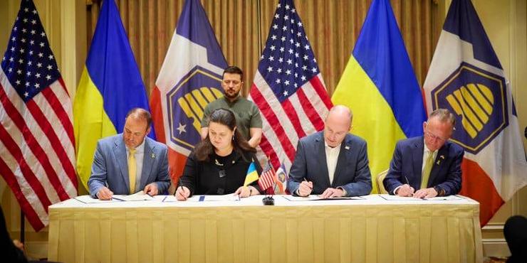 Київська ОВА підписала меморандум про взаєморозуміння з другим штатом США - Ютою