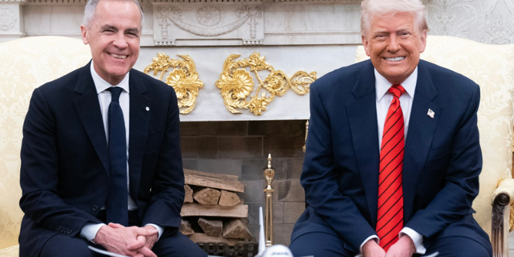 Під час зустрічі Трампа з новим прем'єром Канади Карні у Вашингтоні йшлося про Україну, - CBC News