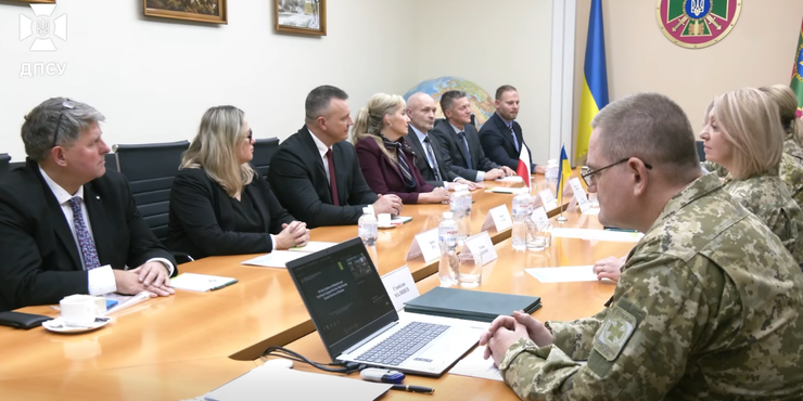 Українські прикордонники зустрілися з польськими колегами у Києві: що відомо