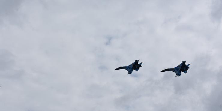 Повітряні Сили ЗСУ знищили російський штурмовик Су-25 та ударний вертоліт Ка-52