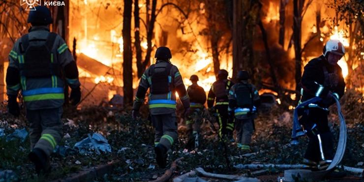У Києві під час ліквідації російського обстрілу виявили загиблу людину