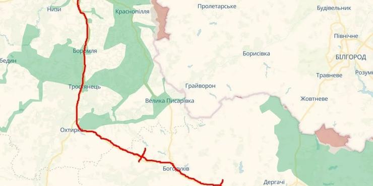 Росіяни атакують транспортне сполучення між Сумами і Харковом, - радник Федорова