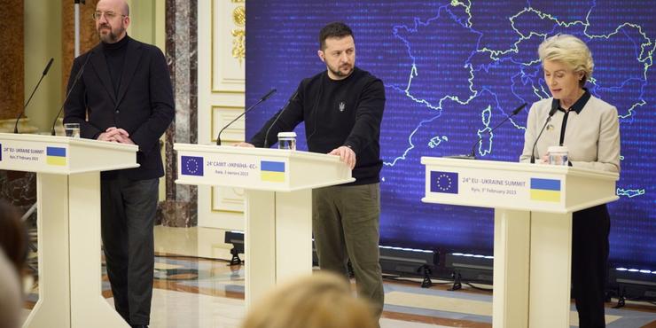 Зеленський про підсумки саміту Україна-ЄС: Ми прагнемо розпочати переговори про вступ вже цього року