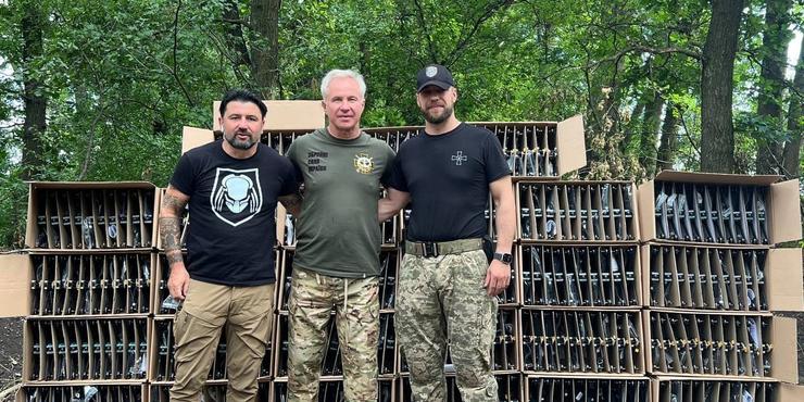 Косюк передав у вісім підрозділів ЗСУ 1200 дронів