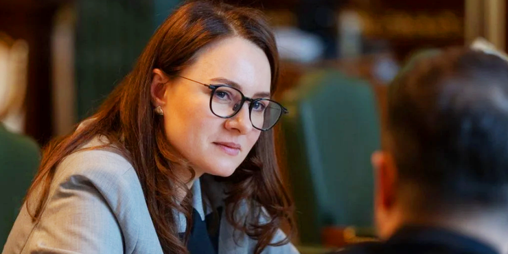 Юлія Свириденко Прем'єр-міністерка України Юлія Свириденко