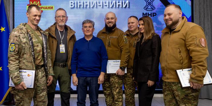 Громадське об'єднання "Ми-Вінничани" передали українським військовим техніку та обладнання вартістю 3 млн грн