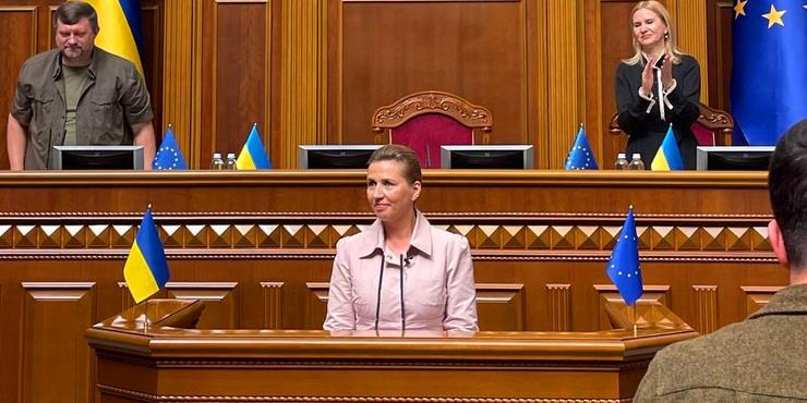 Прем'єр-міністерка Данії приїхала до Києва: що відомо
