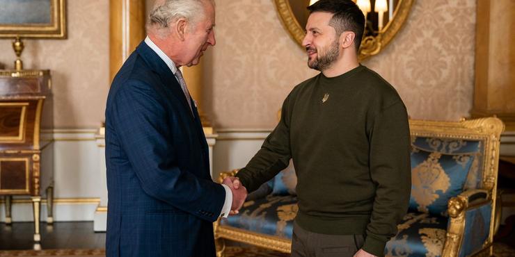 Зеленський описав свої враження від зустрічі з королем Чарльзом II