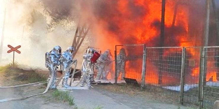 У Волгограді в РФ сталася пожежа на металургійному заводі