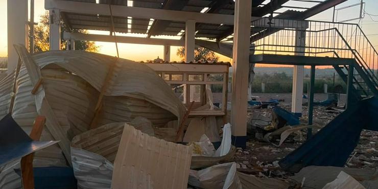 Атака російського дрона на кордоні з Молдовою Атака російського дрона на кордоні з Молдовою