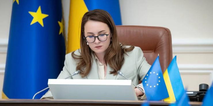Юлія Свириденко Прем'єр-міністерка України Юлія Свириденко