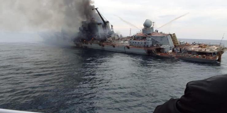 Міноборони України нагадало РФ долю крейсера "Москва" і висунуло свої погрози