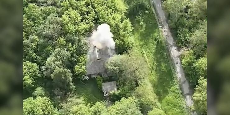 На Харківщині прикордонники знищили девʼять позицій армії РФ, піхоту і техніку
