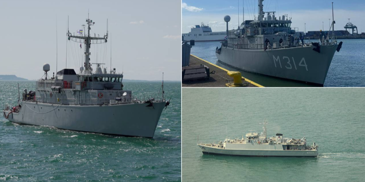 До червня склад ВМС України поповниться п’ятьма протимінними кораблями, — ОП