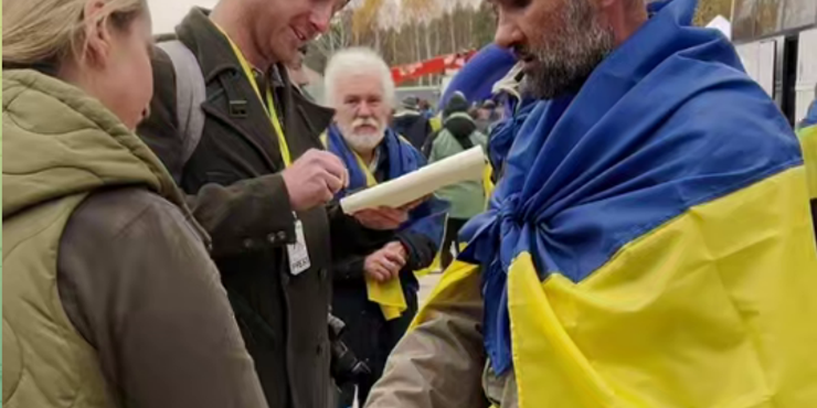 Зустріч жителів Олешок в Україні