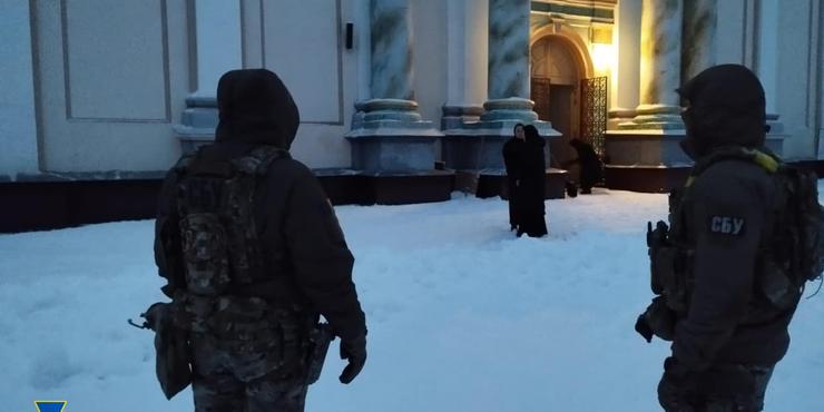 СБУ проводить перевірки ще у трьох храмах, які належать до Московського патріархату