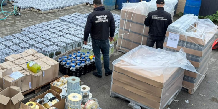 У Львівській області БЕБ викрило виробництво підробленого алкоголю: вилучено продукції на більш як 1,2 млн грн