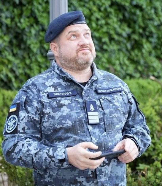 Речник ВМС ЗСУ Дмитро Плетенчук