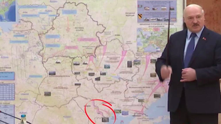 Лукашенко і "карти, звідки готувався напад"