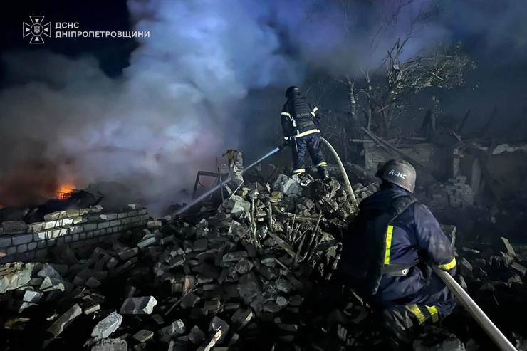 Ракетний удар на Дніпропетровщині Ракетний удар на Дніпропетровщині