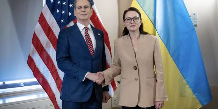 Свириденко впевнена у допомозі США після зустрічі з міністром фінансів Бессентом