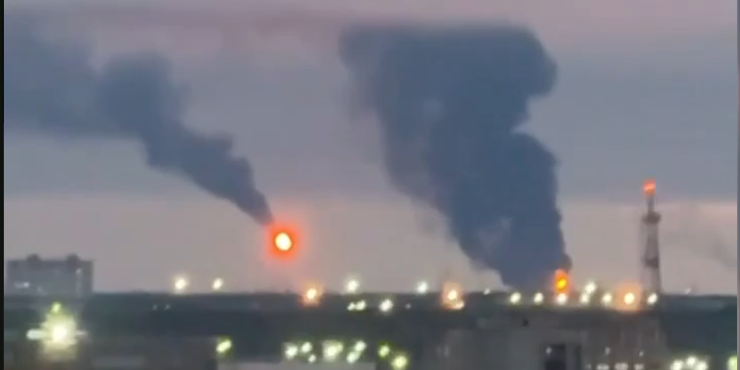 Пожежа на заводі "Газпрому"