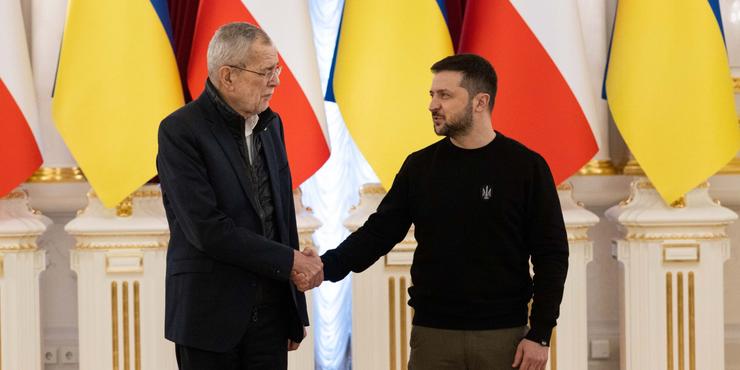 Президент Австрії у Києві заявив, що його країна підтримує українську Формулу миру