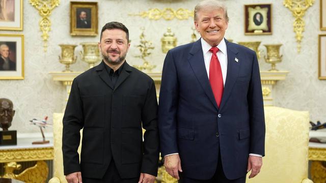 Володимир Зеленський та Дональд Трамп