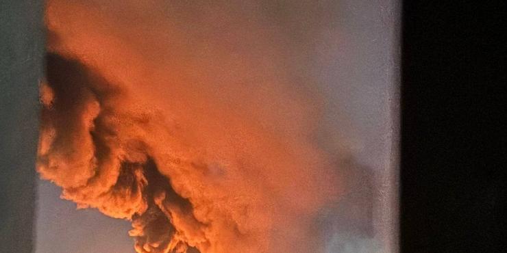 У новорічну ніч РФ атакувала "шахедами" Волинь: є влучання, без електрики понад 103 тис. абонентів
