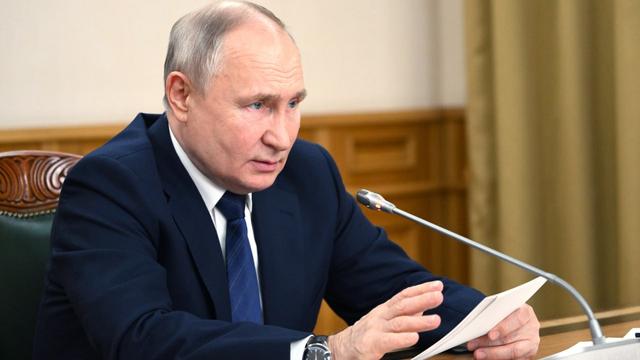 Російський диктатор Володимир Путін