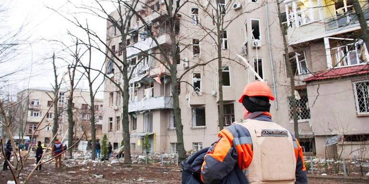 Оприлюднили фото наслідків ракетного обстрілу Харкова