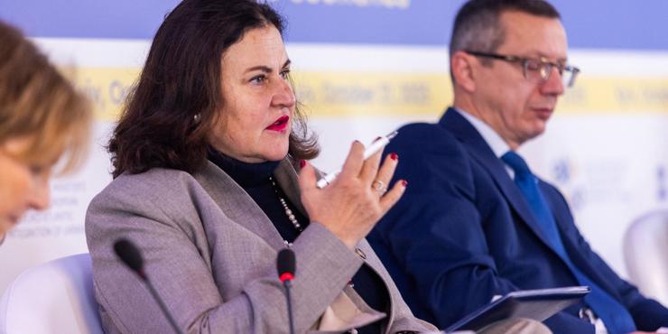 "Це не побічні ефекти війни, це російська стратегія": посолка ЄС Матернова розповіла, як пережила атаку РФ на Київ