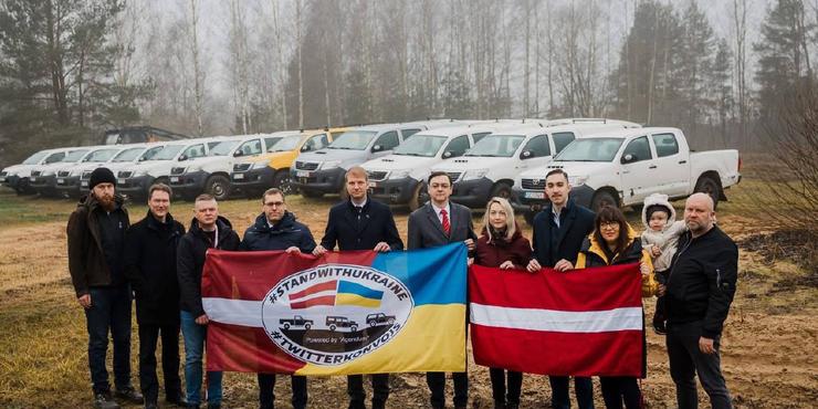 Латвія передасть Україні нову партію автомобілів, які конфіскували у нетверезих водіїв