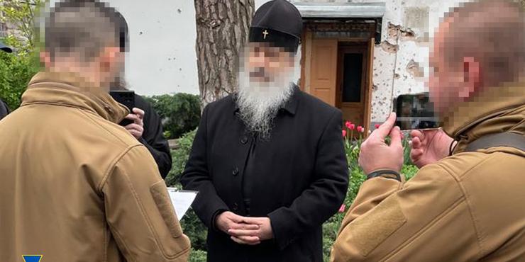 СБУ затримала митрополита УПЦ МП з Донеччини, який наводив окупантів на блокпости ЗСУ