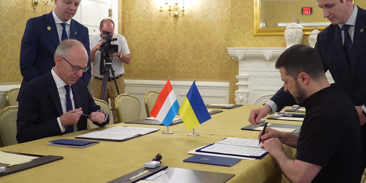 Україна підписала двосторонні безпекові угоди з Люксембургом